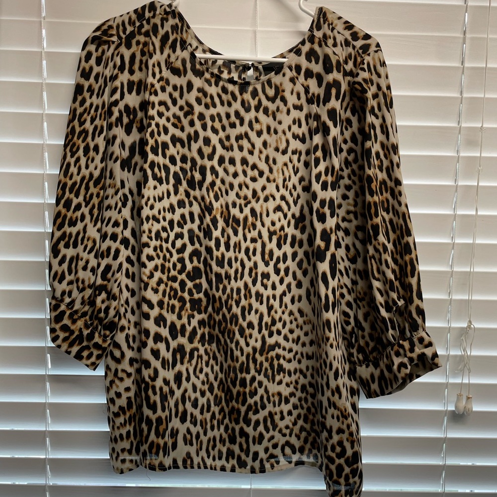 Cheetah women’s blouse